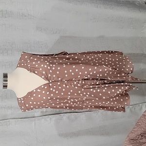 Torrid- Polka-dot Blouse